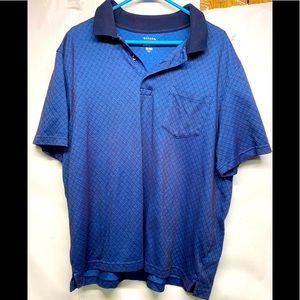 George size xl, pullover polo shirt